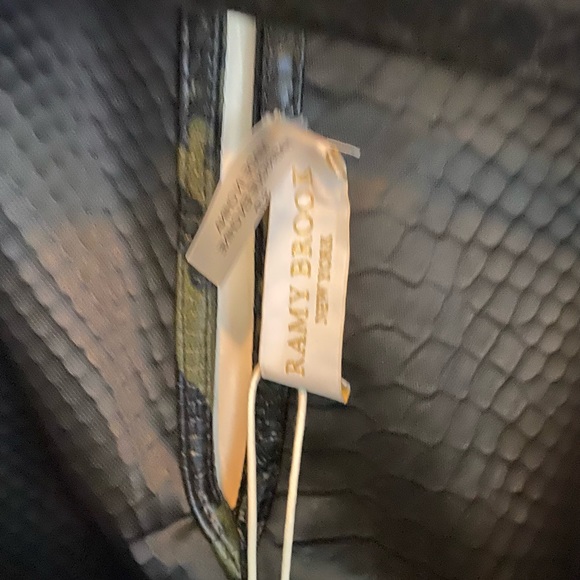 Ramy Brook Pam Embossed Faux-Leather Top - Picture 7 of 12